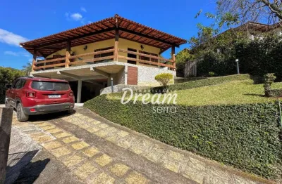 Casa com 3 dormitórios à venda, 265 m² por r$ 870.000,00 - vargem grande - teresópolis/rj