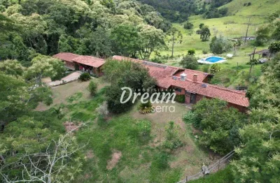 Fazenda com 4 dormitórios à venda, 895000 m² por r$ 10.000.000,00 - três córregos - teresópolis/rj