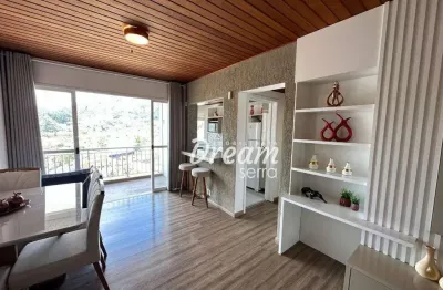 Apartamento com 2 dormitórios à venda, 69 m² por r$ 530.000,00 - alto - teresópolis/rj