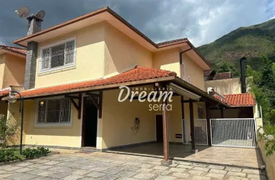 Casa com 4 dormitórios à venda, 123 m² por r$ 750.000,00 - araras - teresópolis/rj