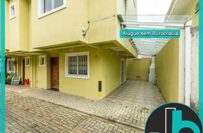 Sobrado em condomínio para alugar no uberaba com 3 quartos, 1 suíte e churrasqueira com 136m² por r$ 3.200,00/mês