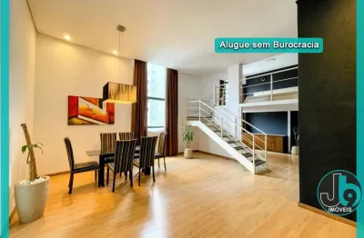 Loft para alugar semimobiliado no bairro mercês com 2 vagas de garagem com 110m² por r$ 4.400,00/mês