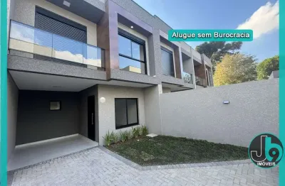Sobrado 1ª locação no uberaba 110 m² com 3 quartos, sendo 1 suíte, 3 salas, 2 banheiros, churrasqueira, garagem por r$ 4.299,99/mês.
