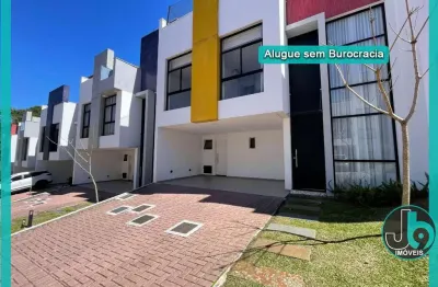 Sobrado em condomínio para alugar no santo inácio 204m² com 3 quartos, 1 suíte, churrasqueira e 4 vagas de garagem por r$ 7.000,00/mês