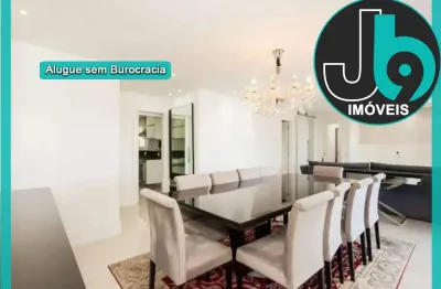 Apartamento mobiliado para alugar no cristo rei 143m² com 3 quartos, 1 suíte, varanda gourmet e 2 vagas de garagem por r$ 9.500,00/mês