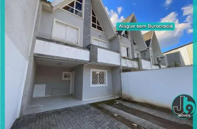 Sobrado Triplex em Condomínio para Alugar no Santa Quitéria 132m² com 3 quartos, 1 suíte, ático, churrasqueira e 3 vagas por R$ 4.750,00/mês