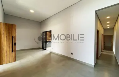 Casa térrea moderna no park gran reserve com automação, energia fotovoltaica e espaço gourmet