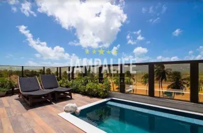 Cobertura com 2 quartos à venda no Cabo Branco, João Pessoa 