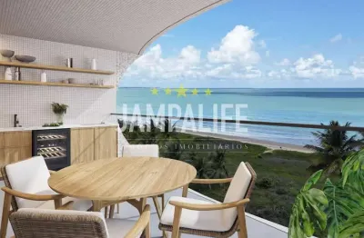 Apartamento espaçoso na beira mar de intermares - lançamento
