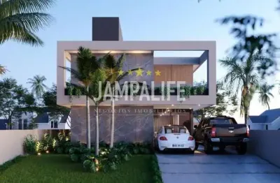 Casa com 4 dormitórios à venda, 196 m² - portal do sol - joão pessoa/pb