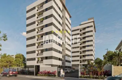 Apartamento com 2 dormitórios à venda, 52,97 m² por r$ 318.000,00 - jardim cidade universitária - joão pessoa/pb