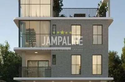 Cobertura com 2 dormitórios à venda, 110,78 m² por r$ 721.000,00 - bessa - joão pessoa/pb