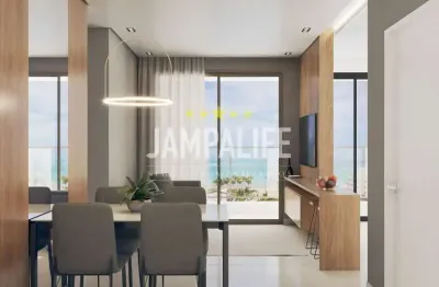 Apartamento com 2 dormitórios à venda, 55 m²- bessa - joão pessoa/pb