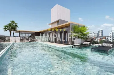 Apartamento com 2 dormitórios à venda, 56 m² por r$ 410.000,00 - bancários - joão pessoa/pb