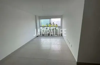 Linda cobertura com vista para o mar em cabo branco