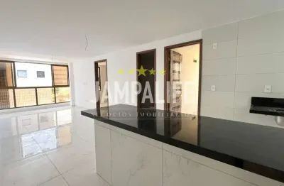 Apartamento com 2 dormitórios à venda, 54,99 m² por r$ 515.000,00 - ponta de campina - cabedelo/pb