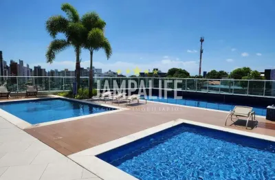 Apartamento com 2 dormitórios à venda, 70 m² - altiplano cabo branco - joão pessoa/pb