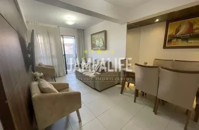 Apartamento com 3 dormitórios e 2 vagas a 150 metros do mar do bessa