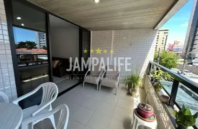 Apartamento com 4 quartos à venda no Manaíra, João Pessoa 