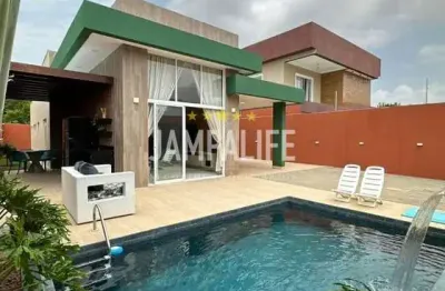 Casa com 3 dormitórios à venda, 170 m² por r$ 1.299.000,00 - portal do sol - joão pessoa/pb