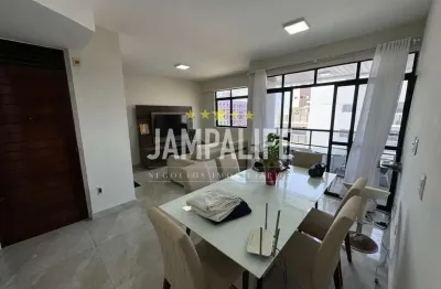 Apartamento com 3 dormitórios à venda, 125 m² por r$ 650.000,00 - ponta de campina - cabedelo/pb