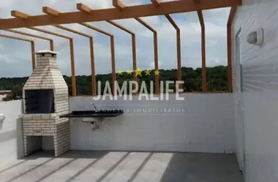 Cobertura com 2 dormitórios à venda, 105 m² por r$ 413.000,00 - jardim são paulo - joão pessoa/pb