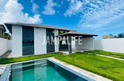 Casa com 3 dormitórios à venda, 110 m² por r$ 499.000,00 - jacumã - conde/pb