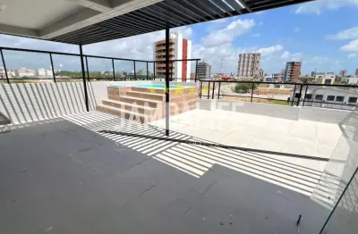 Cobertura com 3 dormitórios à venda, 123 m² por r$ 550.000,00 - aeroclube - joão pessoa/pb