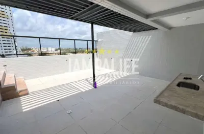 Cobertura com 2 dormitórios à venda, 103 m² por r$ 450.000,00 - aeroclube - joão pessoa/pb