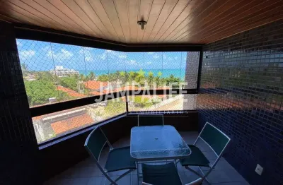 Apartamento com 3 dormitórios à venda, 120 m² por r$ 687.000,00 - p. areia dourada - cabedelo/pb