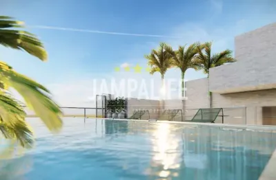 Apartamento garden com 2 dormitórios à venda, 101,27 m² por r$ 408.000,00 - praia do poço - cabedelo/pb