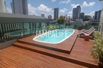 Cobertura com 4 dormitórios à venda, 325 m² por r$ 1.350.000,00 - brisamar - joão pessoa/pb