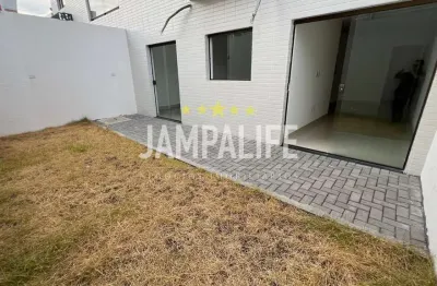 Apartamento garden com 2 dormitórios à venda, 77 m² por r$ 437.000,00 - bessa - joão pessoa/pb
