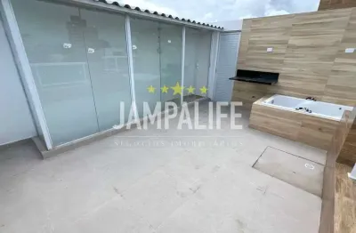 Cobertura com 1 dormitório à venda, 47 m² por r$ 350.000,00 - praia do poço - cabedelo/pb