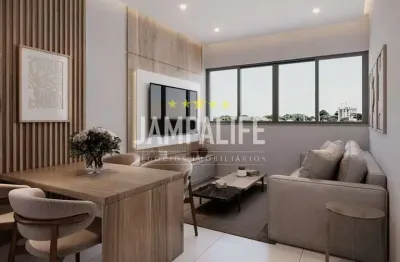 Apartamento garden com 2 dormitórios à venda, 58 m² por r$ 366.000,00 - altiplano cabo branco - joão pessoa/pb