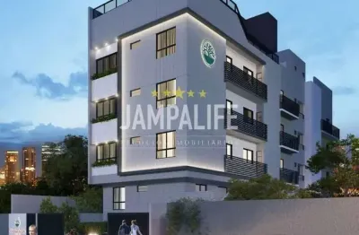 Apartamento garden com 2 dormitórios à venda, 51 m² por r$ 630.000,00 - bancários - joão pessoa/pb