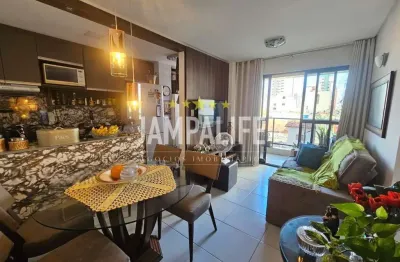 Apartamento com 2 dormitórios à venda, 52 m² por r$ 500.000,00 - manaíra - joão pessoa/pb