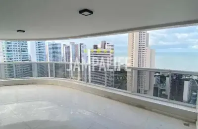 Apartamento com 5 dormitórios à venda, 335 m² - altiplano cabo branco - joão pessoa/pb