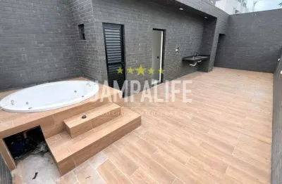 Cobertura com 2 dormitórios à venda, 89 m² por r$ 623.000,00 - bessa - joão pessoa/pb