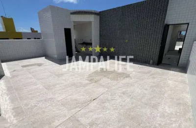 Cobertura com 3 dormitórios à venda, 100 m² por r$ 390.000,00 - aeroclube - joão pessoa/pb