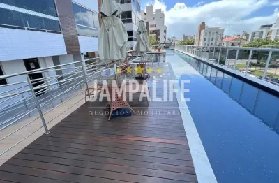 Apartamento com 2 dormitórios à venda, 81 m² por r$ 850.000,00 - intermares - cabedelo/pb