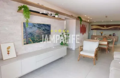 Apartamento com 3 dormitórios à venda, 177 m² por r$ 899.000,00 - camboinha - cabedelo/pb