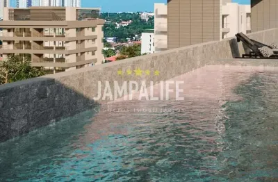 Apartamento com 2 dormitórios à venda, 43m² por r$ 330.000,00 - jardim oceania - joão pessoa/pb