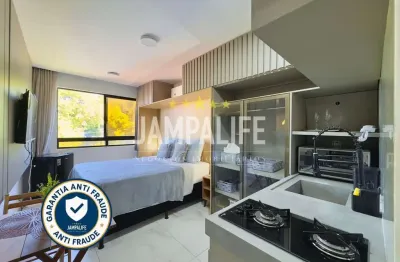 Flat com 1 quarto à venda no Cabo Branco, João Pessoa 