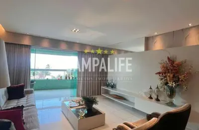 Apartamento com 4 quartos à venda no Cabo Branco, João Pessoa 