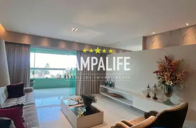 Apartamento com 4 quartos à venda no Cabo Branco, João Pessoa 