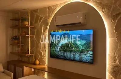 Flat com 1 dormitório à venda, 28 m² por r$ 550.000,00 - manaíra - joão pessoa/pb