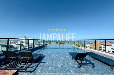 Flat com 1 dormitório à venda, 15 m² por R$ 380.000,00 - Cabo Branco - João Pessoa/PB