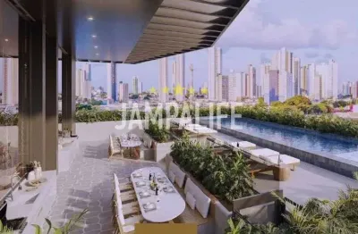 Flat com 1 dormitório à venda, 25 m² por r$ 299.000,00 - tambauzinho - joão pessoa/pb