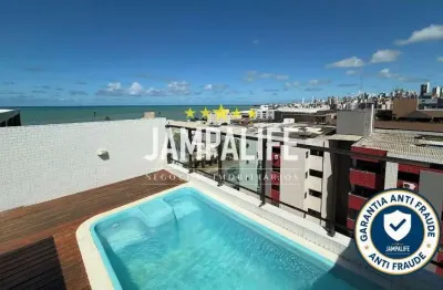 Cobertura com 2 quartos à venda no Bessa, João Pessoa 